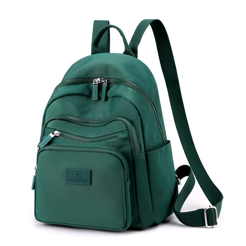 Women's Nylon Cloth Fashionable Simple Large Capacity Backpacks