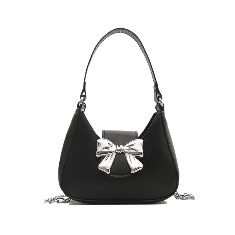 Women's Fashion Bowknot Decorative Spring Popular Chain Crossbody Bags