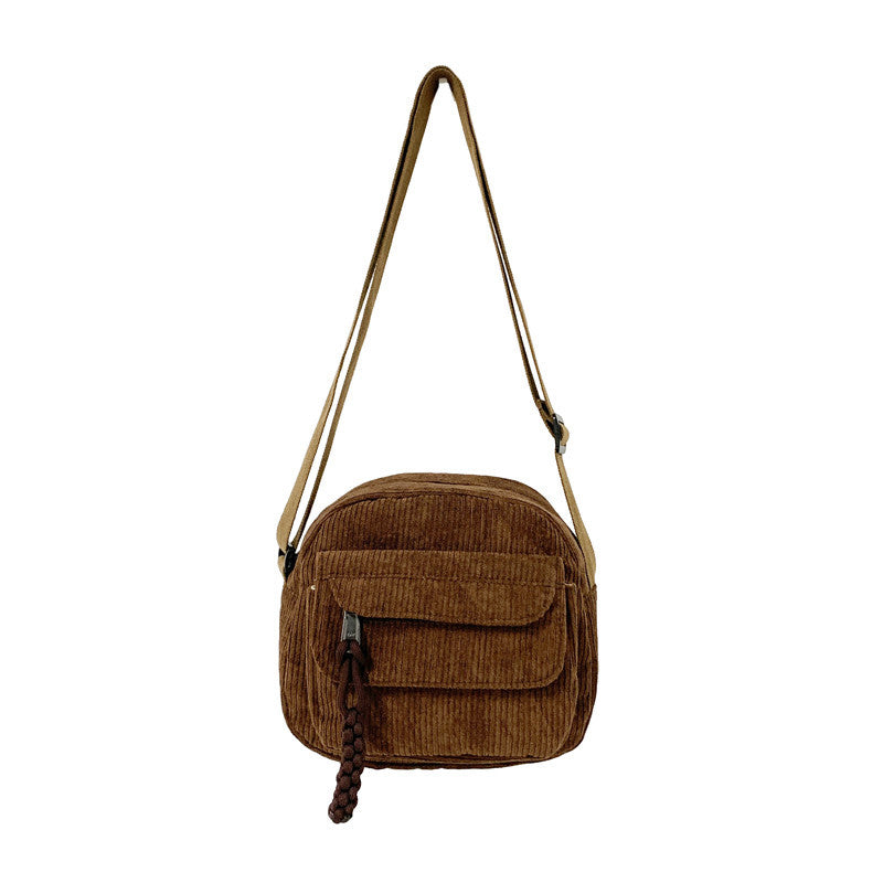 Spring Fashion Solid Color Camp Cloth Crossbody Bags