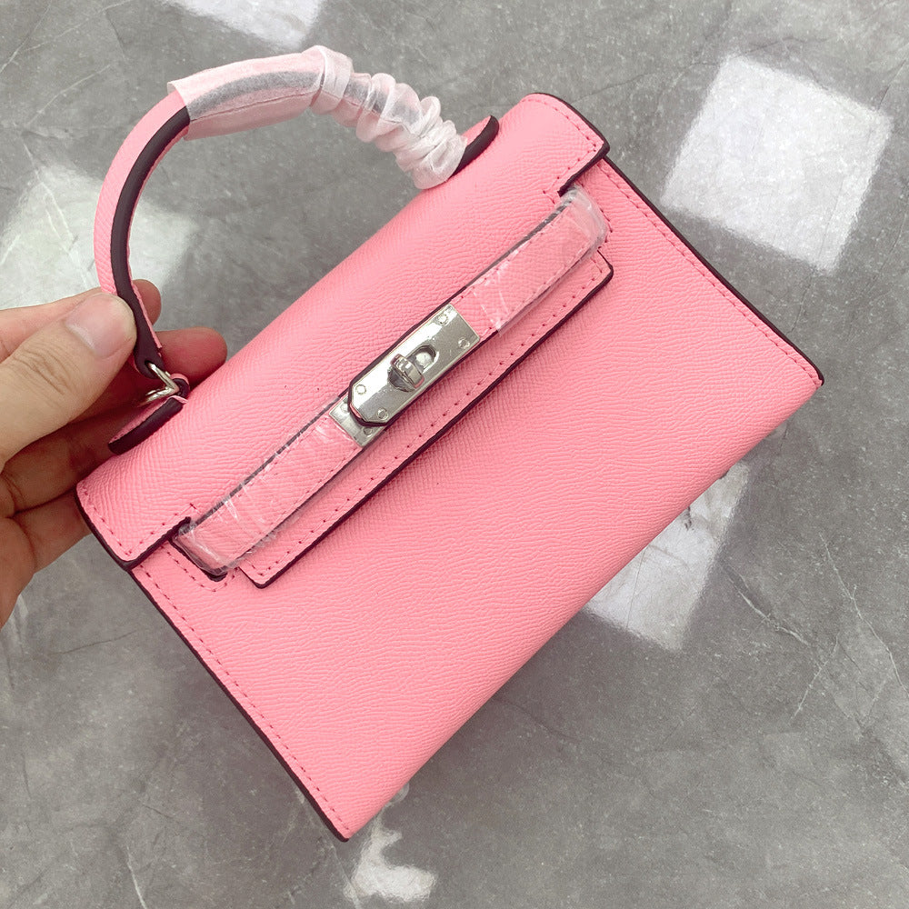Women's Trendy Genuine Leather Fashionable Kelly Handbags