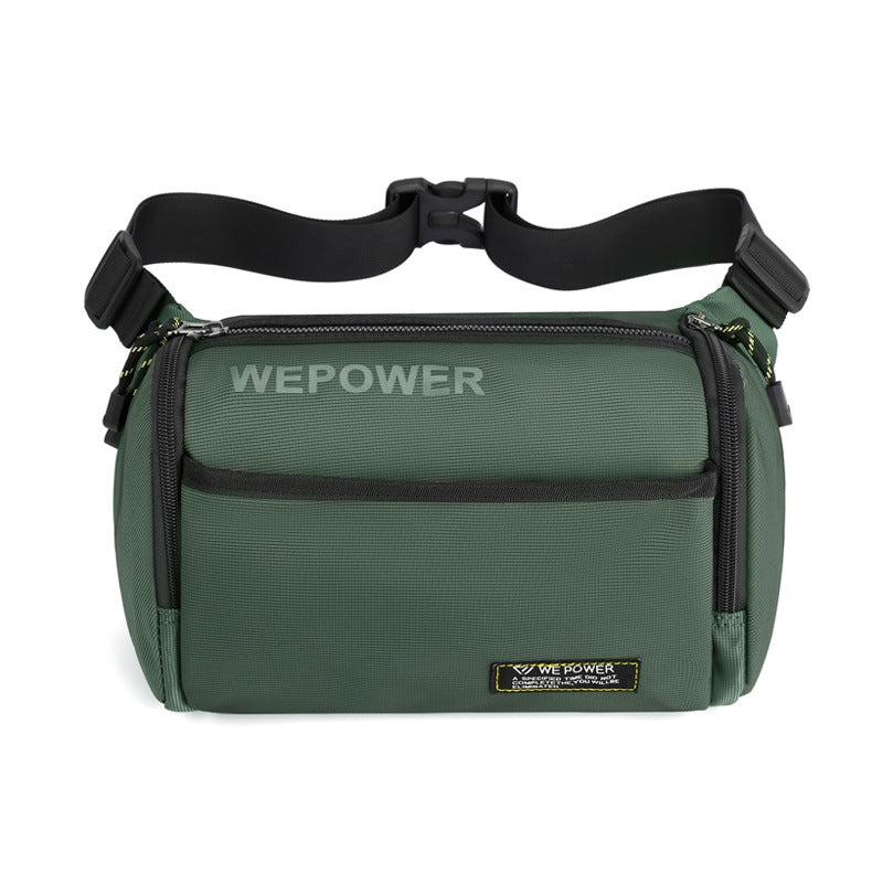 Pretty Men's Trendy Large Capacity Waterproof Men's Chest Bags