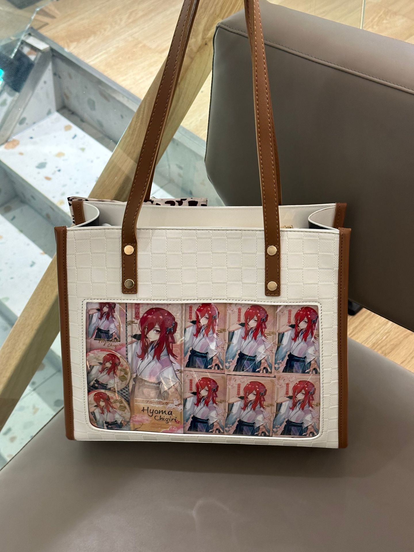 Bow Cartoon Large Capacity Versatile Transparent Handbags