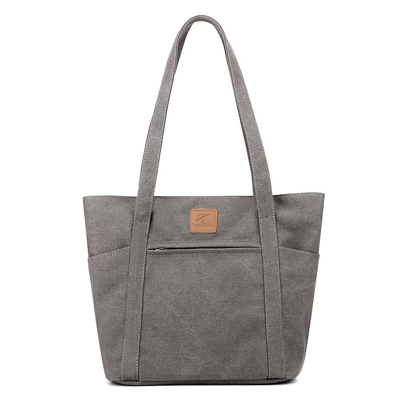 Women's Fashionable Simple Korean Style Large Capacity Shoulder Bags
