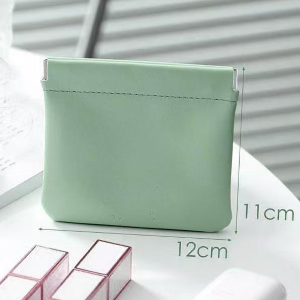 Mini Earrings Necklace Jewelry Storage Can Be Makeup Bag