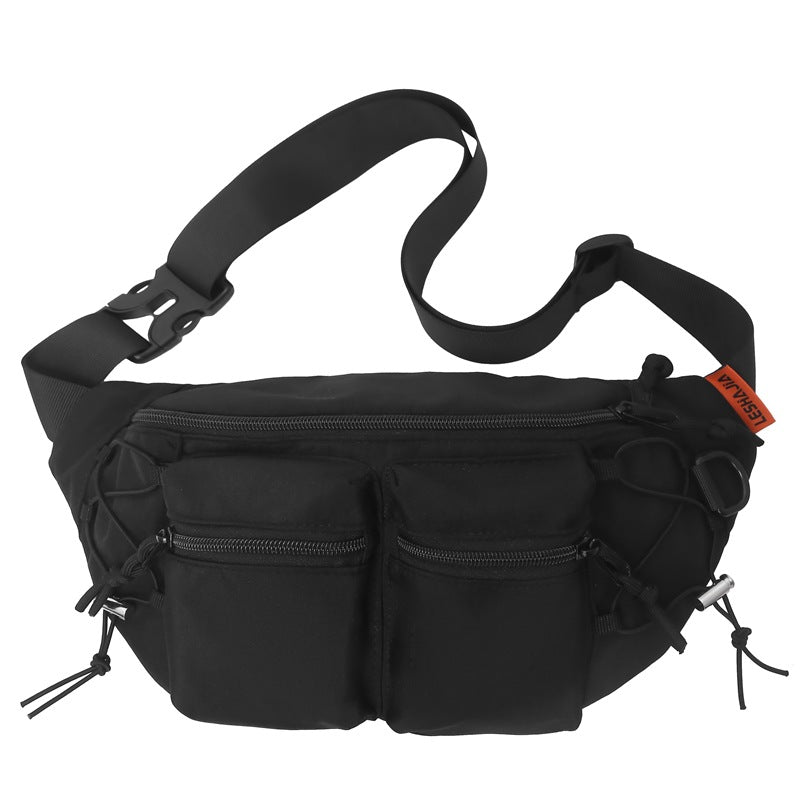Men's Nylon Waterproof Business Shirt Sport Men's Chest Bags