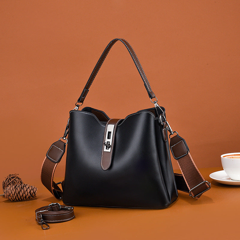 Women's Light Luxury Minority Retro Large Capacity Bags
