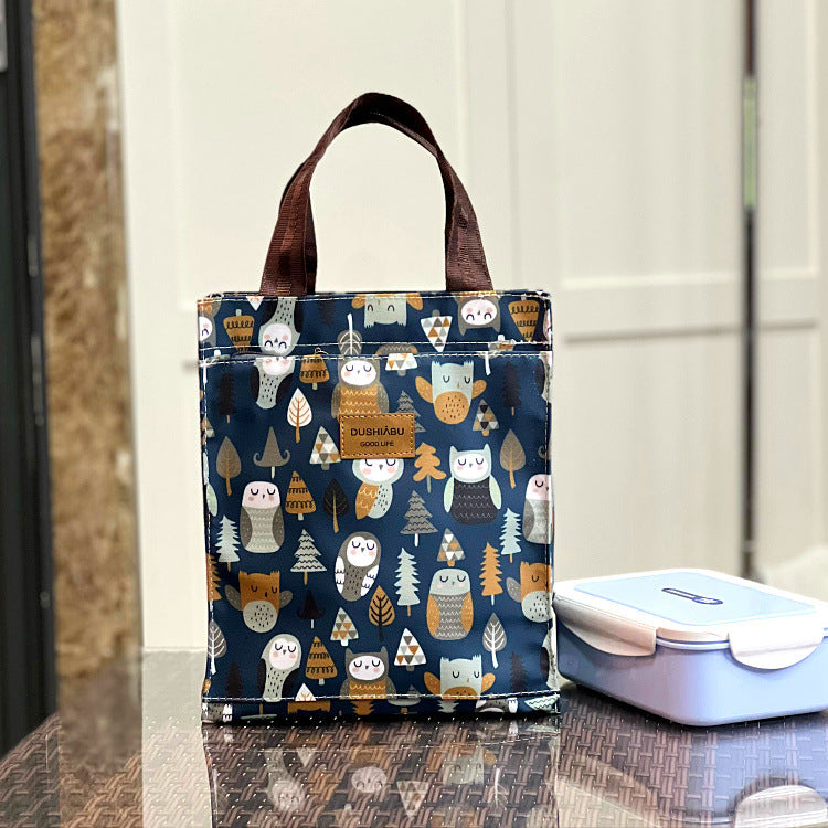 Volume Waterproof Lunch Box Snack Make-up Handbags