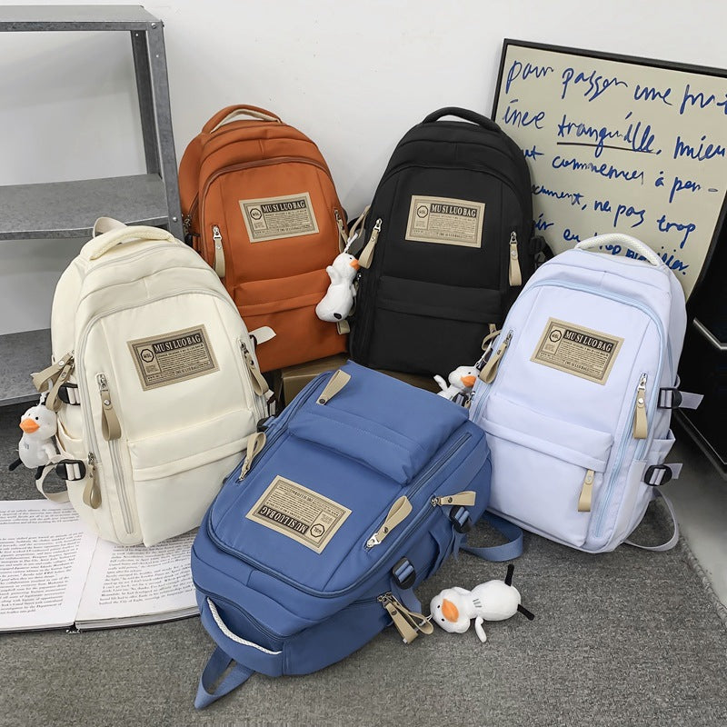 Junior High Large Capacity College Computer Backpacks