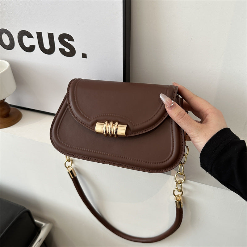Women's Easy Matching Commuter Chain Underarm Korean Shoulder Bags