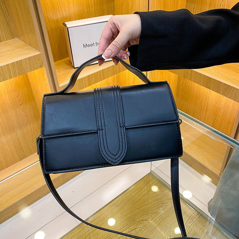 Classy Women's Niche Western Style Letter Handbags