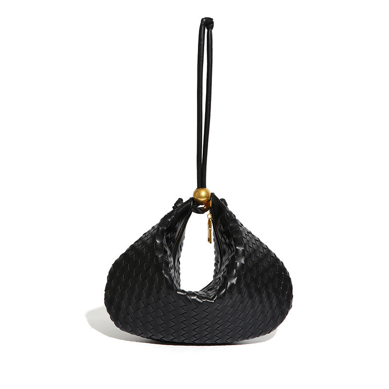 Women's Fashion Underarm Fresh Solid Color Dumpling Shoulder Bags