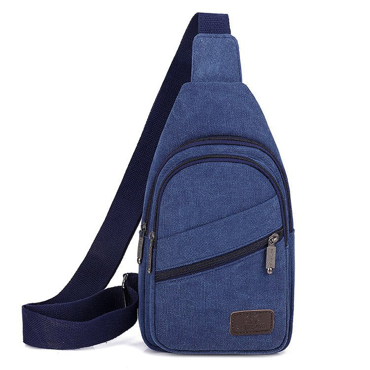 Men's Entity Large Capacity Convenient Canvas Men's Chest Bags