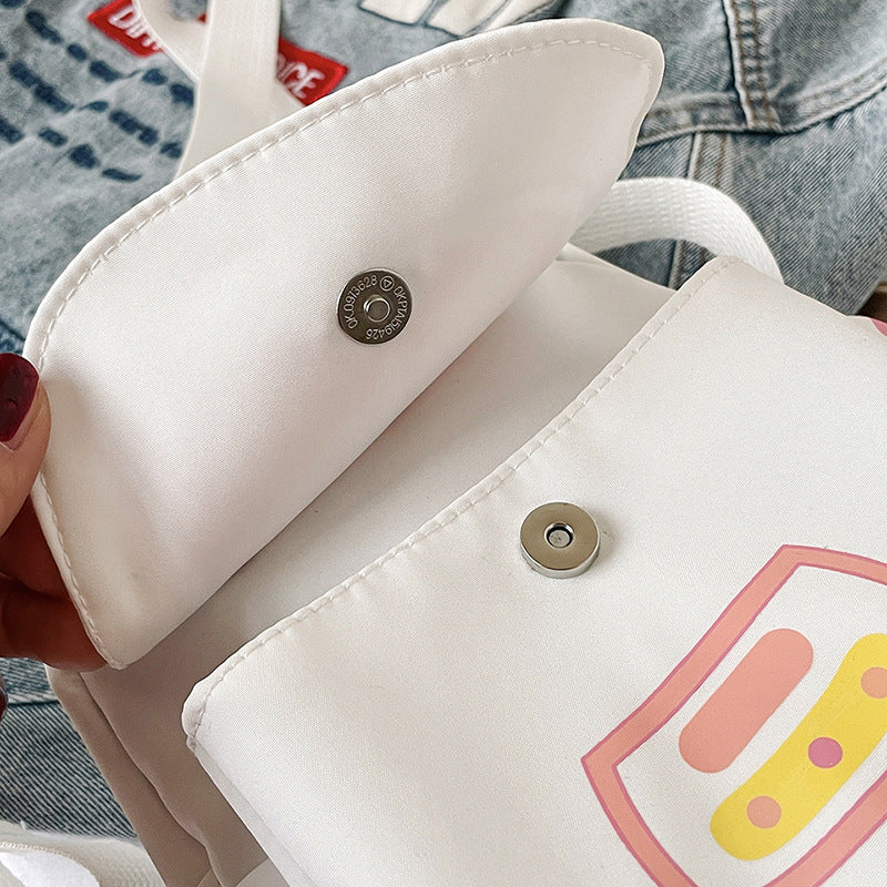 Women's Cartoon Cute Clutch Mobile Korean Style Shoulder Bags