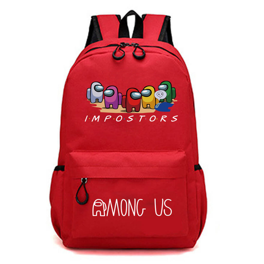 Children's Among Primary Space Werewolf Killing Surrounding The Backpacks