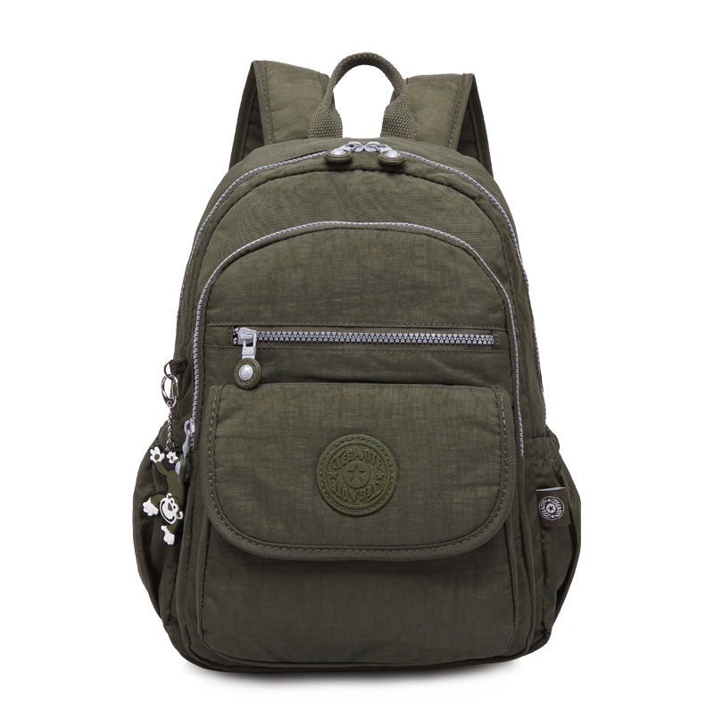 Classic Trendy Lightweight Nylon Washed Unisex Backpacks