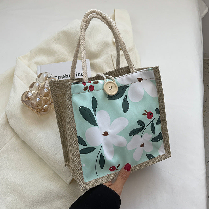 Out Durable Portable Lunch Box Female Hand Carrying Handbags