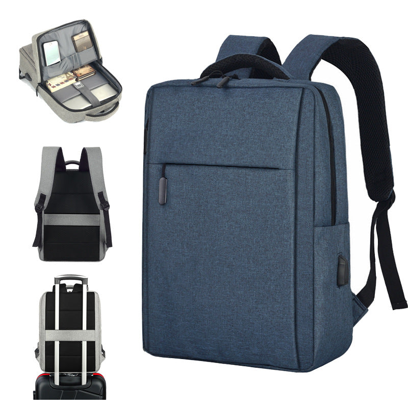 Men's Business Customized Printing Large Capacity Waterproof Backpacks