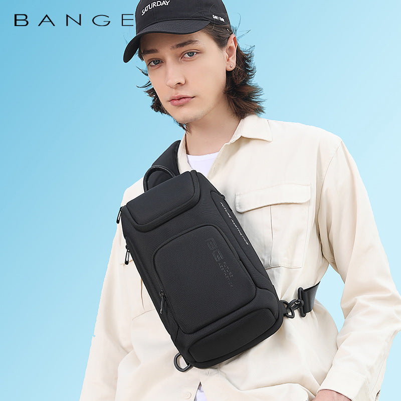 Durable Men's Korean Light Business Trendy Men's Chest Bags
