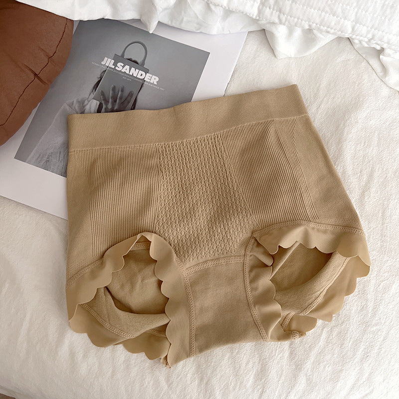 Women's Style Honeycomb Soft Comfortable Seamless Light Belly Panties
