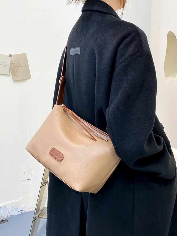 Women's Western Style Large Capacity Soft Underarm Crossbody Bags