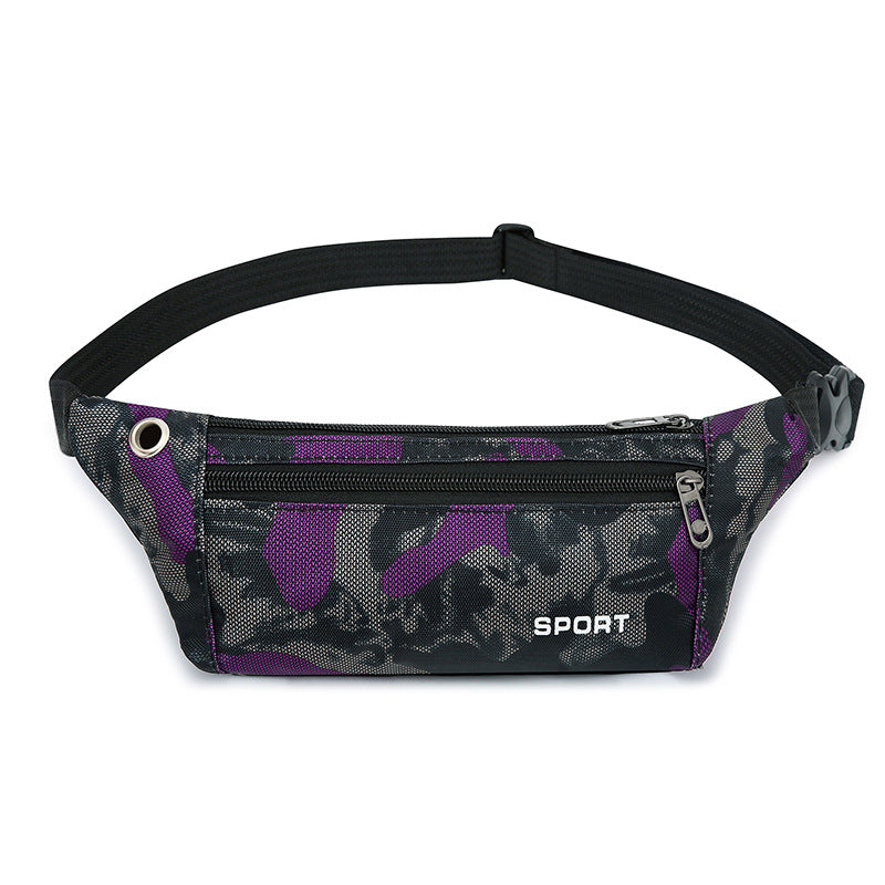 Women's & Men's & Canvas Running Cell Riding Invisible Bags