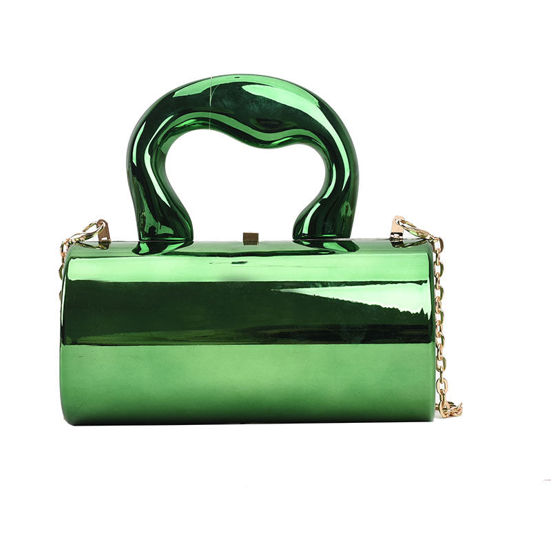Candy Color Acrylic Cylinder Mori Style Bags