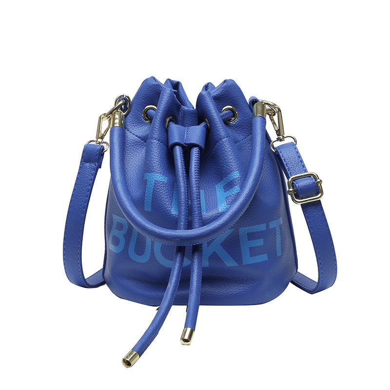 Slouchy Women's Glamorous Fashion Popular Letter Shoulder Bags