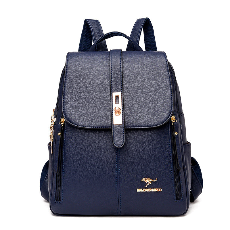 Women's Large Capacity Fashionable Simple Retro Bags