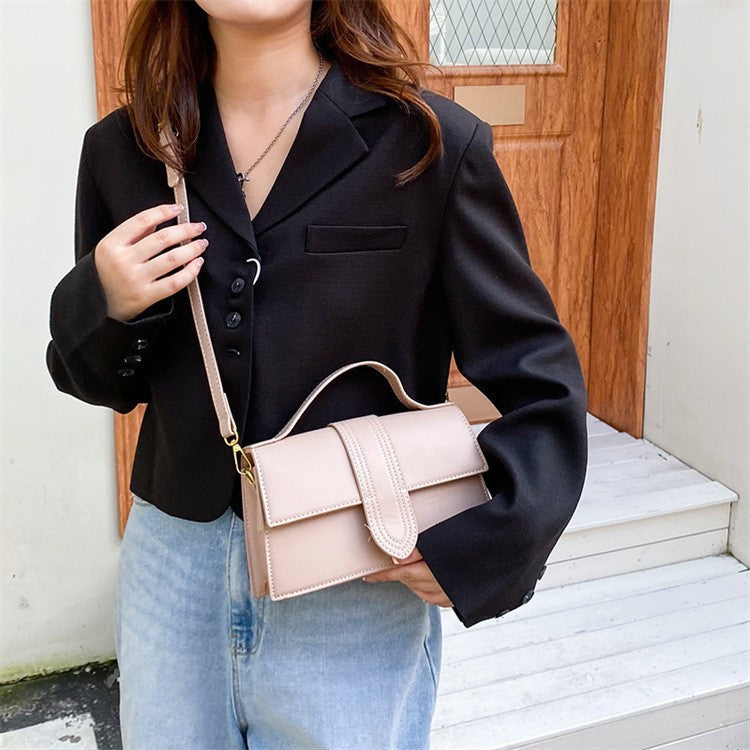 Classy Women's Niche Western Style Letter Handbags