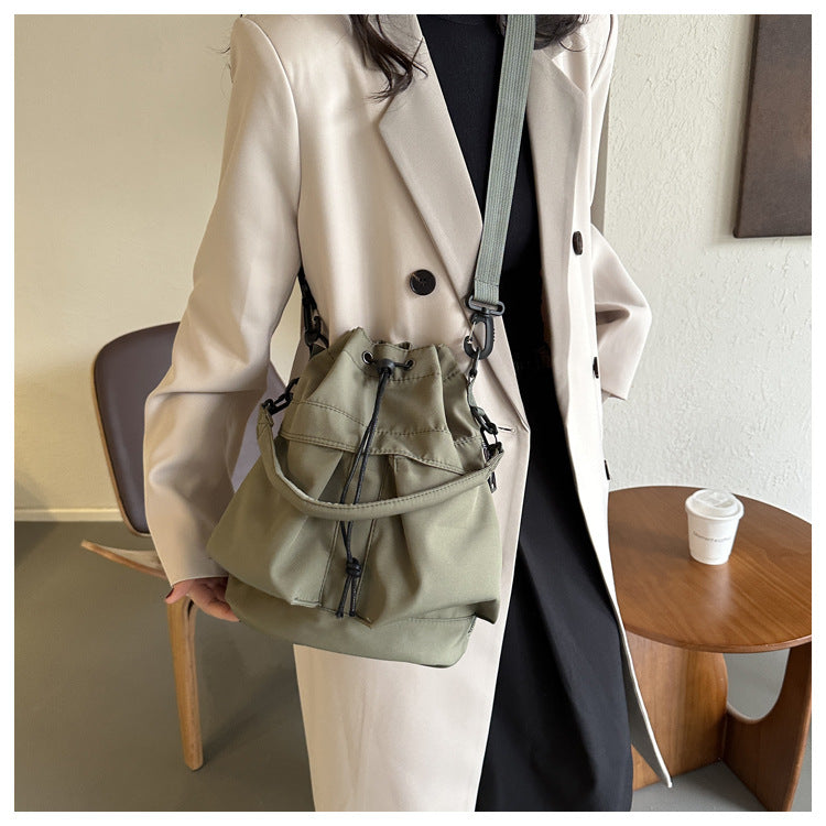 Trendy Cool Personality Winter Fashion Large Capacity Oxford Cloth Crossbody Bags