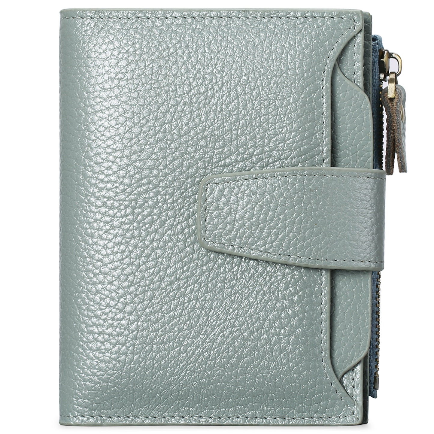 Women's Leather Short Korean Style Multifunctional License Ladies Wallets