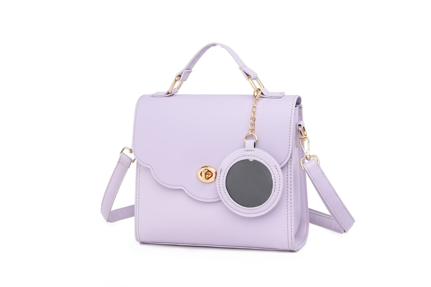 Shell Cartoon Fashion Versatile Cute Lace Badge Crossbody Bags
