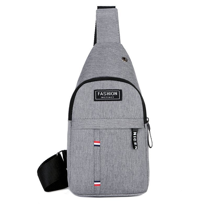 Men's Leisure Oxford Cloth Cross Body Tide Men's Chest Bags