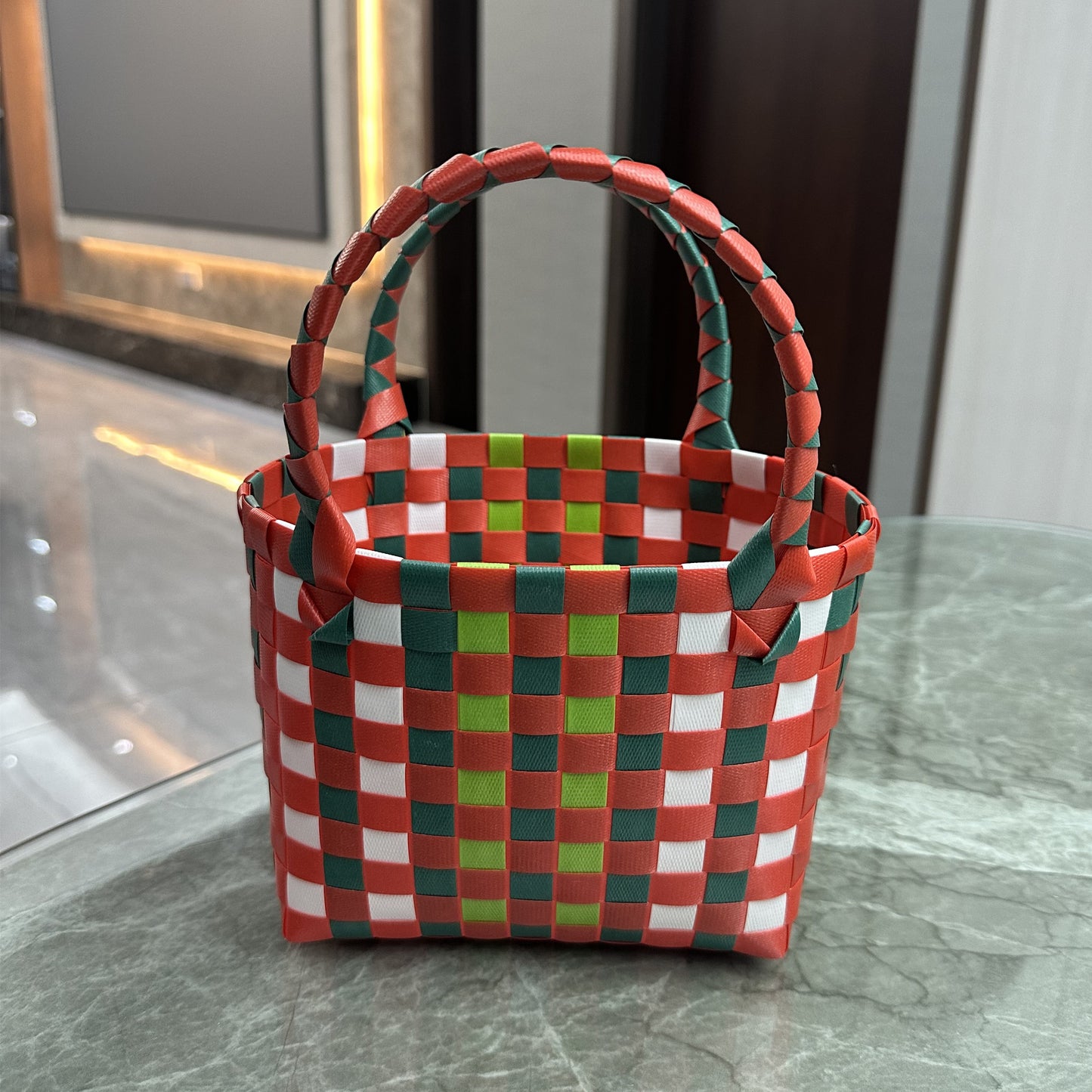 Women's & Children's & Plastic Woven Gift Basket Handbags