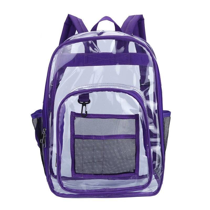 Graceful Trendy Charming Transparent Large Capacity Backpacks