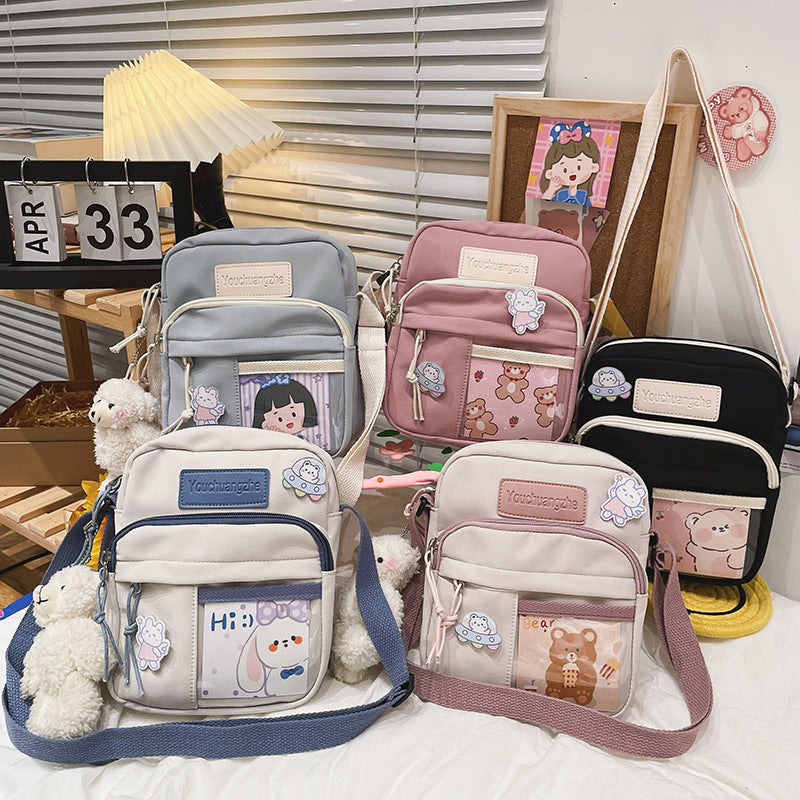 Fashion Women's Cute Creative Transparent Simple Crossbody Bags