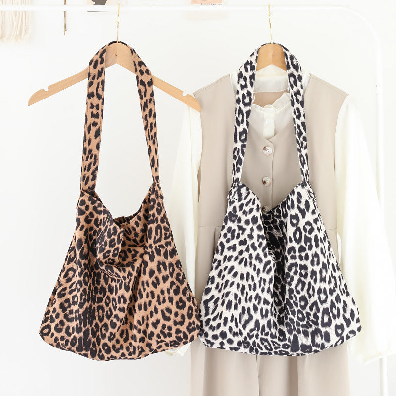 Canvas Niche Retro Easy Matching Underarm Crossbody Bags