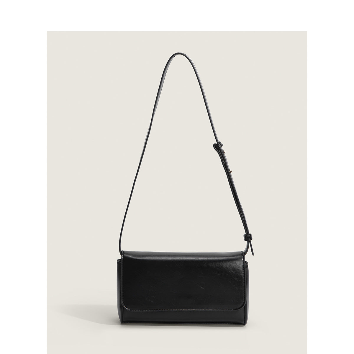 Women's Korean Simple Solid Color Soft Surface Shoulder Bags