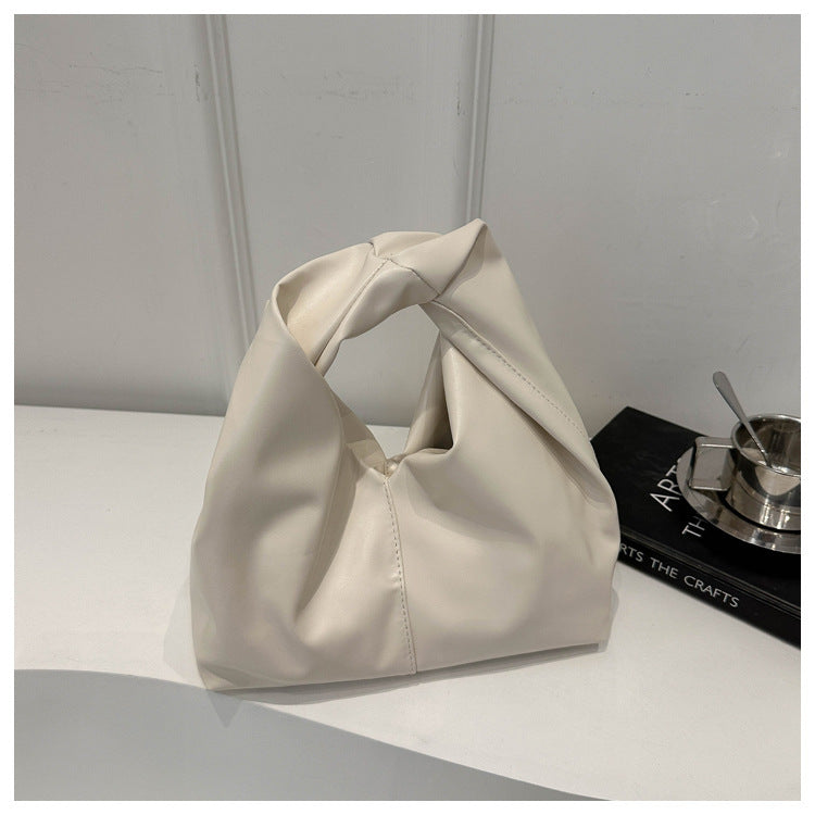 Pleated Cloud Trendy Unique Simple Portable Idle Style Shoulder Bags