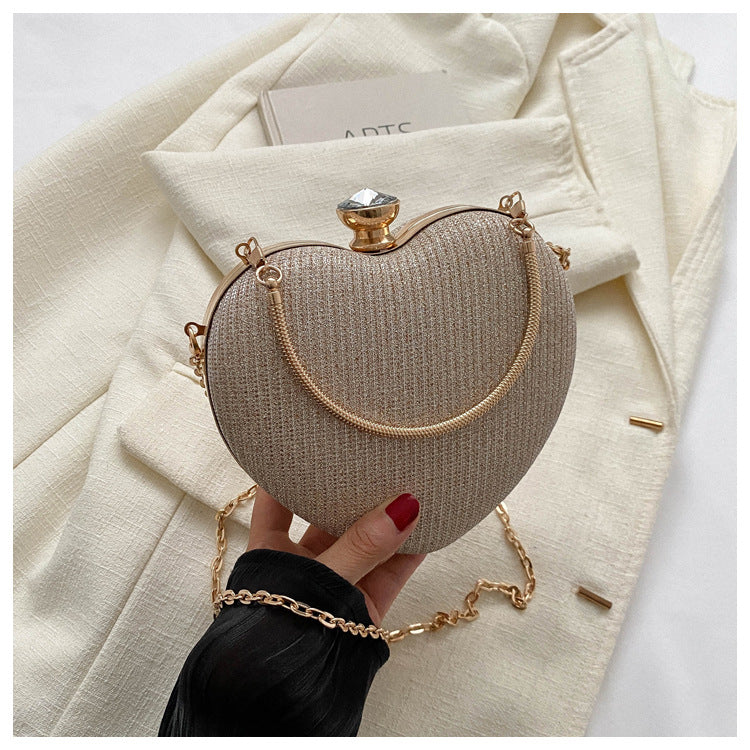 Women's High-grade Texture Can Be Love Pouch Bags