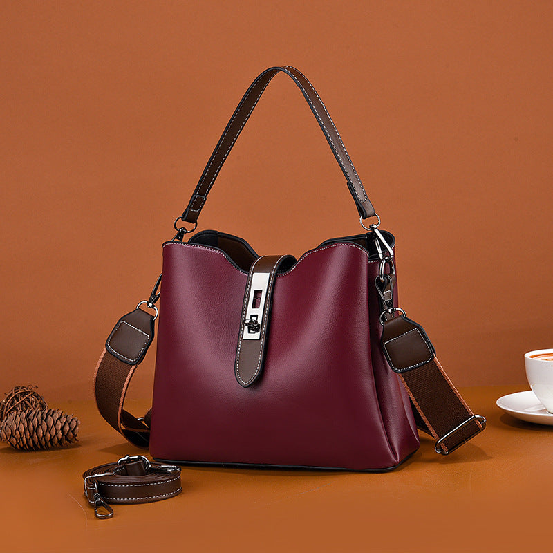 Women's Light Luxury Minority Retro Large Capacity Bags