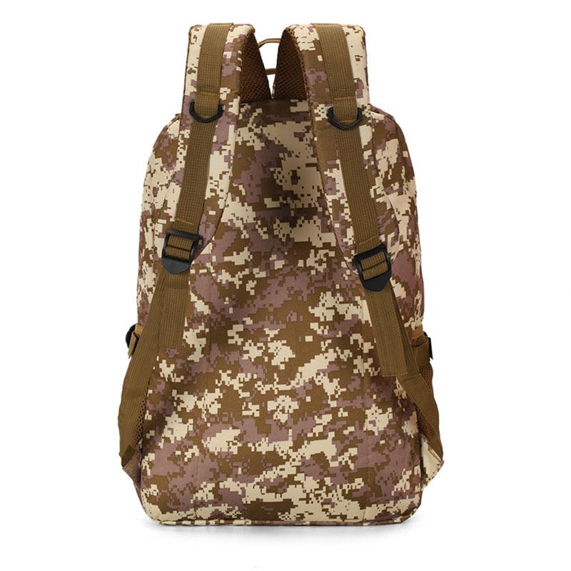 Men's Large Capacity Camouflage Army Fan Hiking Backpacks