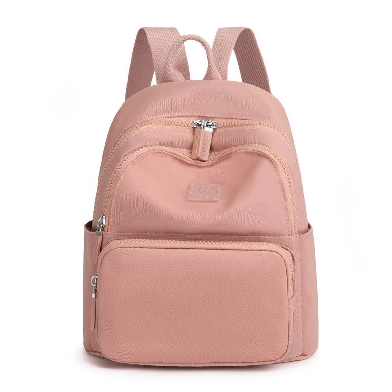 Women's Fashion Solid Color Trendy College Trip Large Backpacks