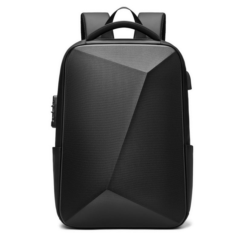 Men's Hard Shell Can Expand Business Computer Backpacks
