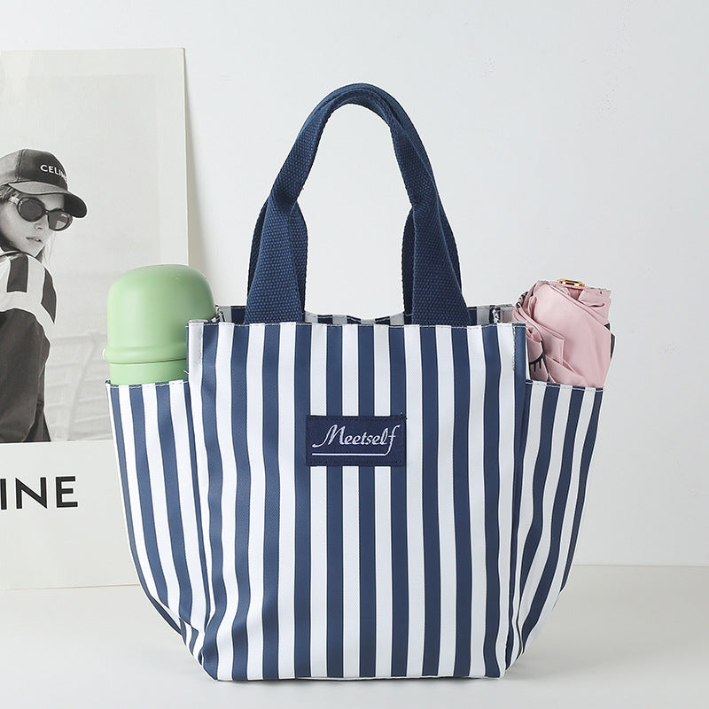 Zipper Lunch Box For Moms Oxford Cloth Handbags