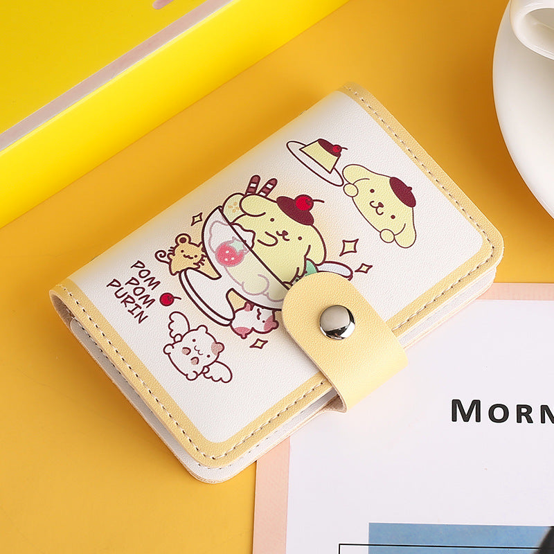 Cartoon Multiple Slots Large Capacity Creative Card Holder