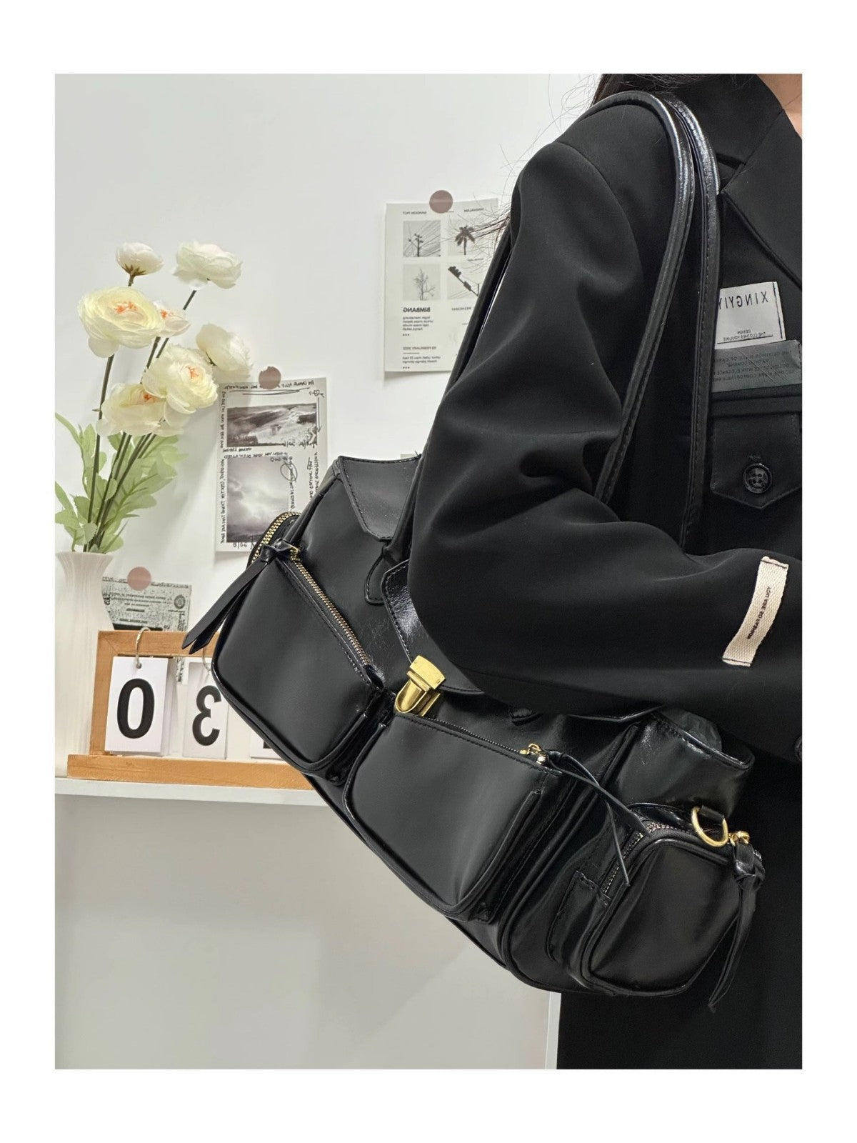 Retro Style Large Capacity Hot Millennium Shoulder Bags