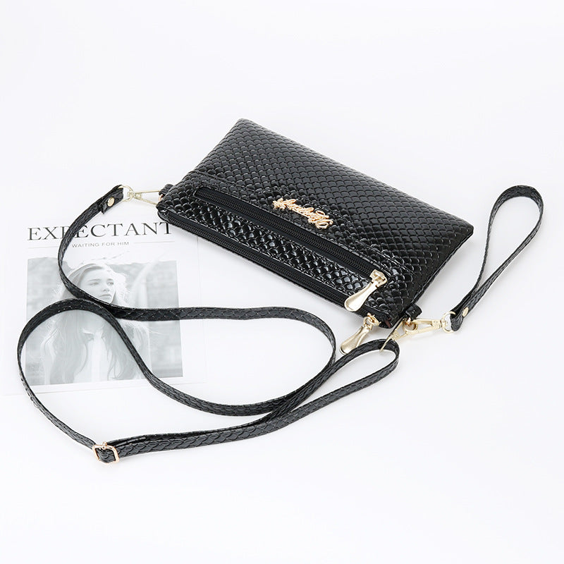 Women's Fashion Clutch Pouch Simple Mobile Shoulder Bags