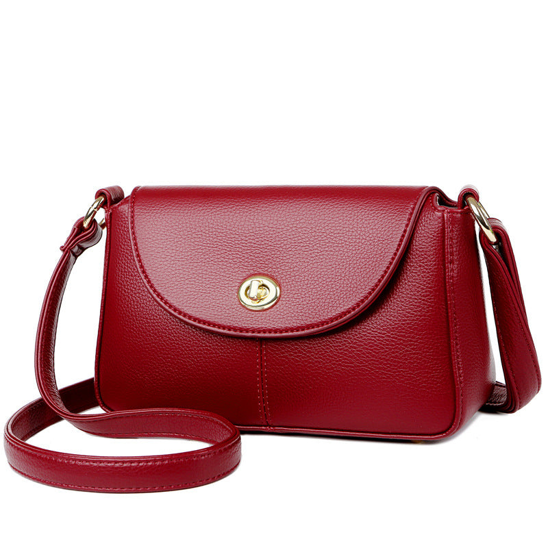 Elegant Women's Fashion Mom Simple Soft Crossbody Bags