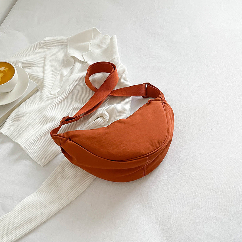 Women's Summer Underarm Selenodont Fashion Style Dumpling Bags
